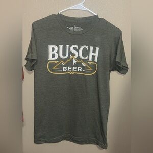 Busch Beer Men's Green Short Sleeve Tee